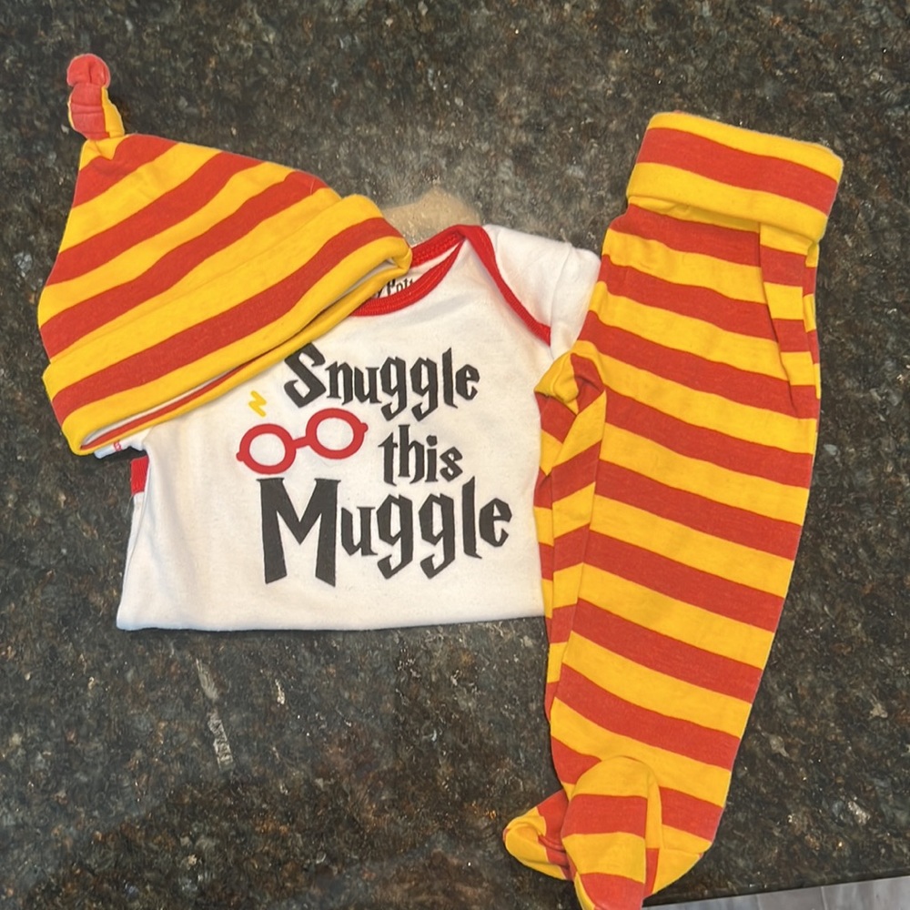 Harry Potter Baby 3-Piece Outfit